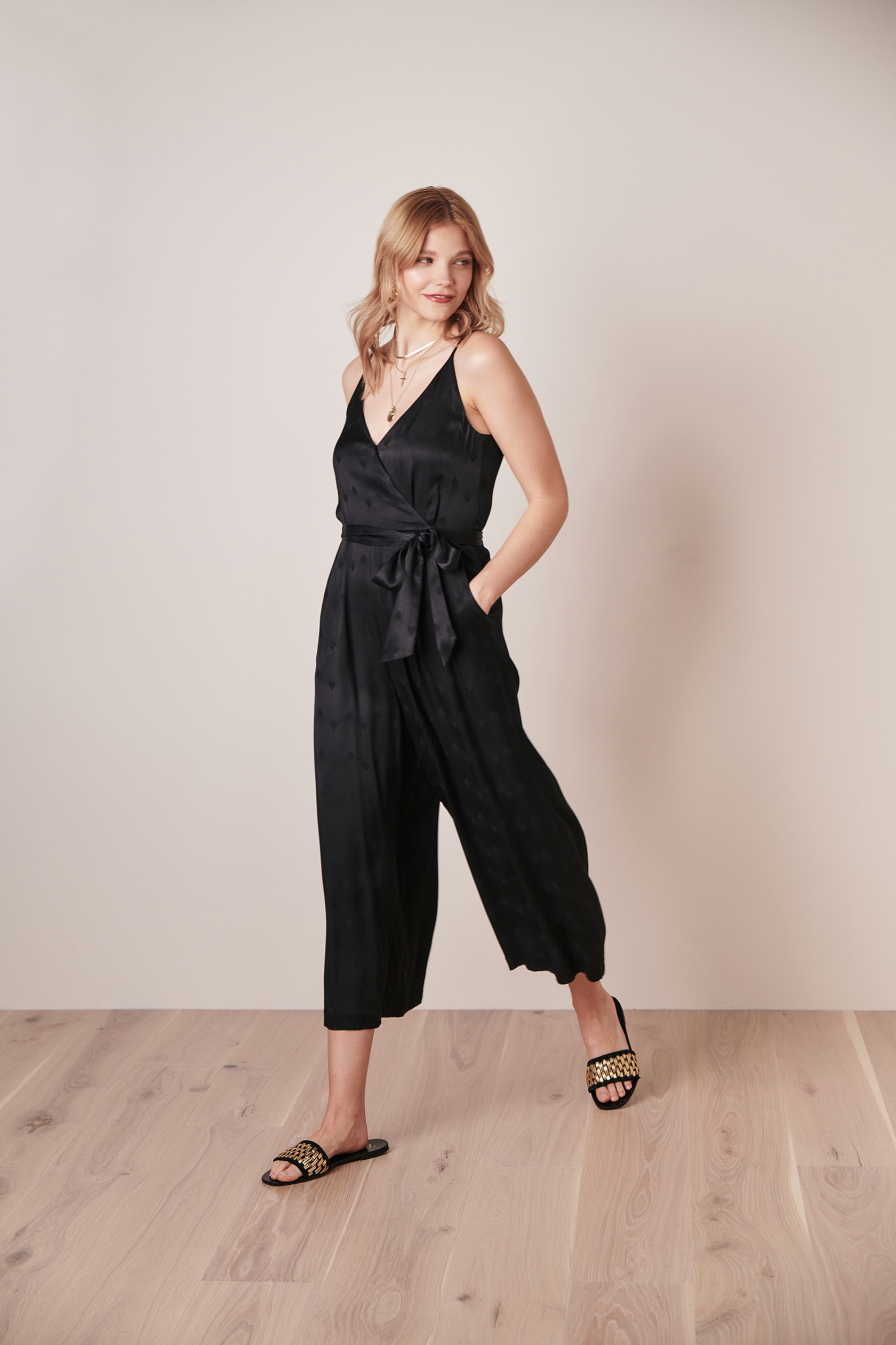 Claire Zipper Jumpsuit