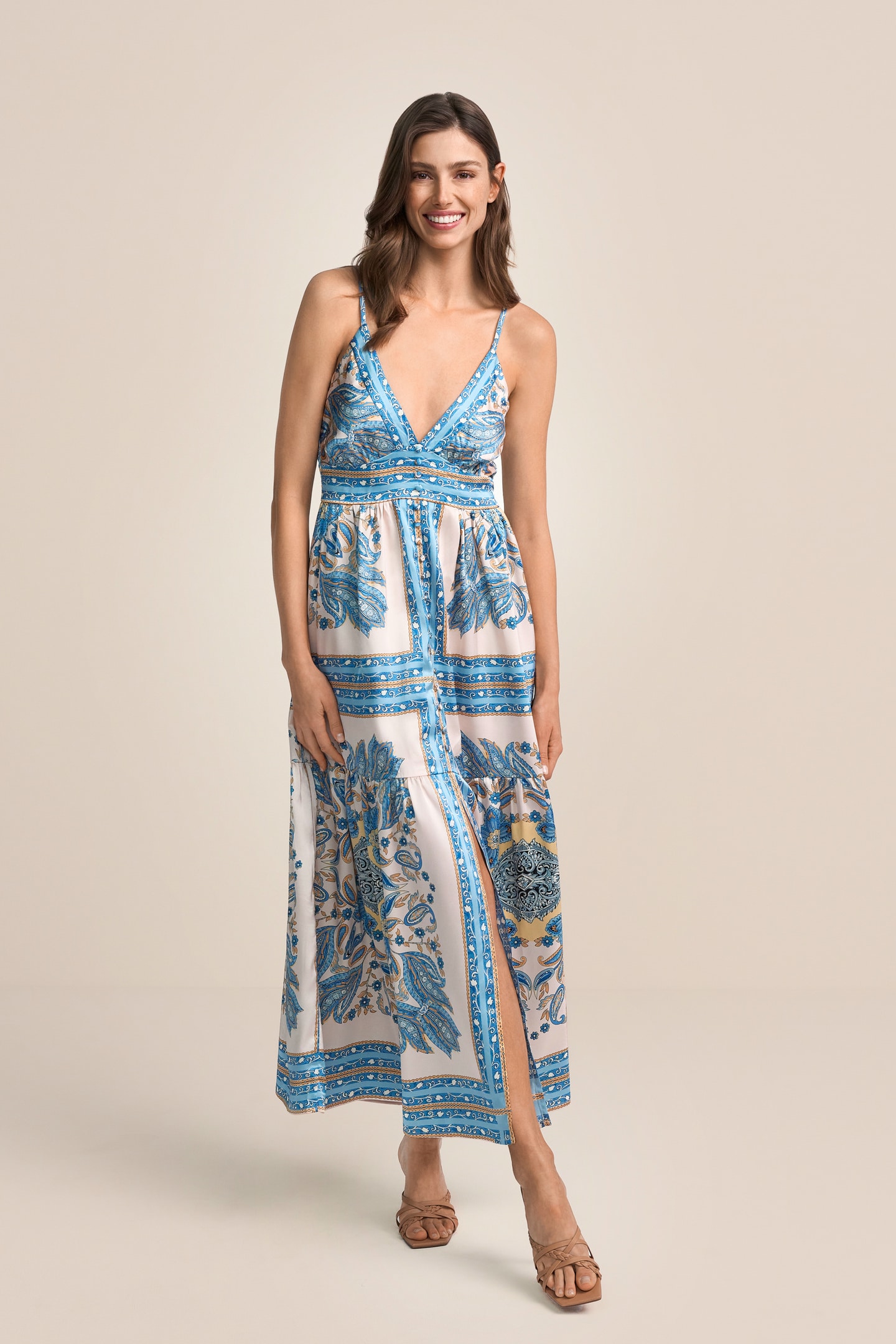 Maxikleid im Boho-Stil