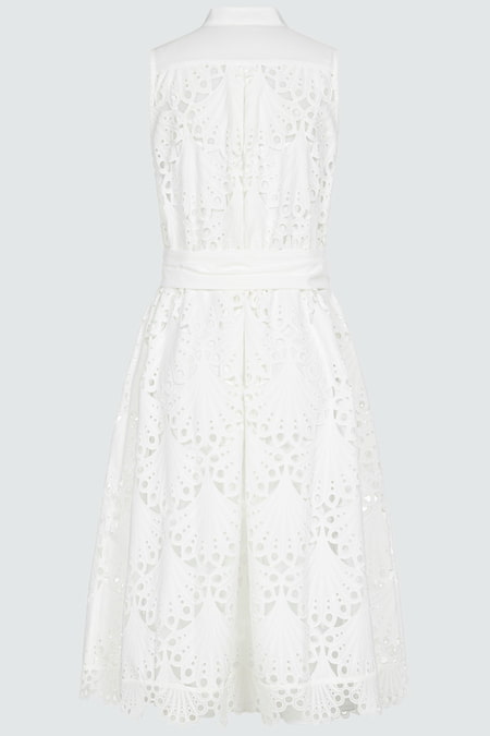 Ärmelloses Midikleid