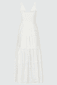 Trägerkleid mit Bestickung