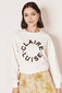 Sweatshirt mit Stickerei