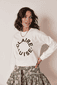 Sweatshirt with embroidery