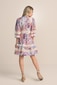 Bedrucktes Chiffonkleid