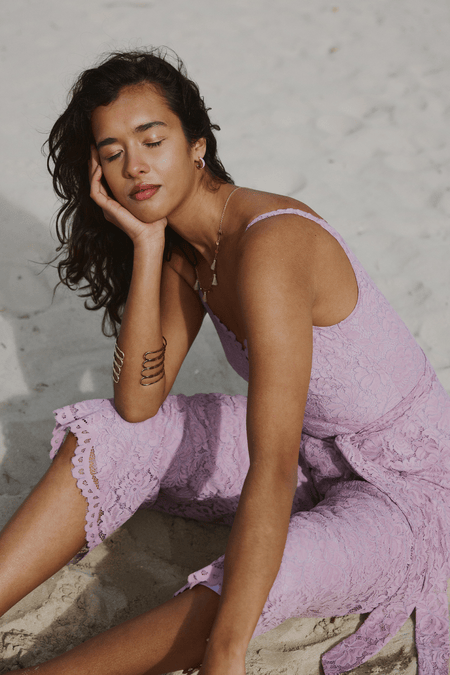 Lilac lace sale jumpsuit