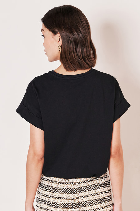 T-Shirt mit Logo-Print