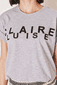 T-Shirt mit Logo-Print