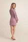 Gerafftes Minikleid