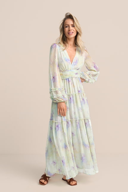 Abendkleid Langärmlig