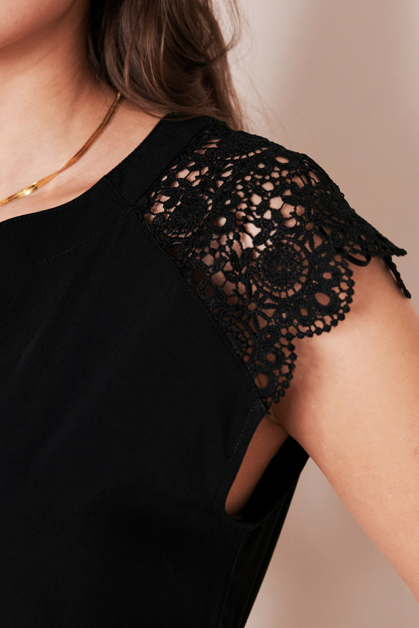 Jumpsuit with lace details