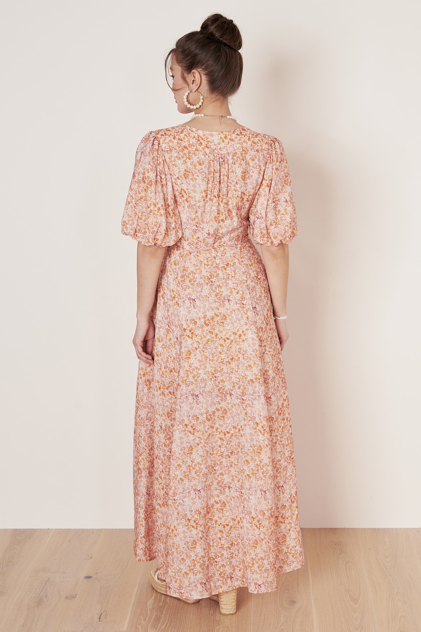 Long floral dress