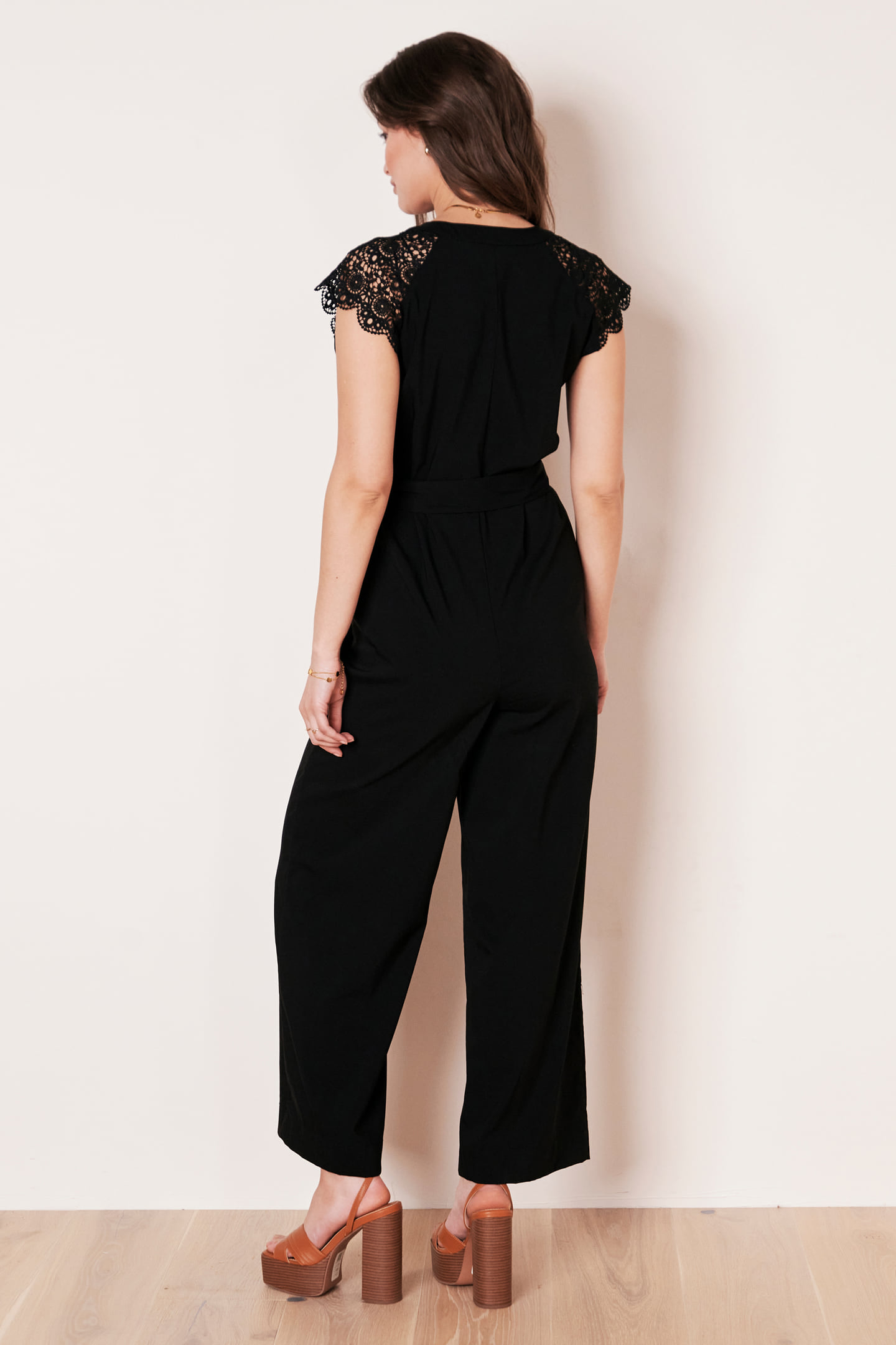 Jumpsuit with lace details