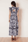 Maxi dress with cords