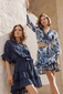 Bluse mit Borte