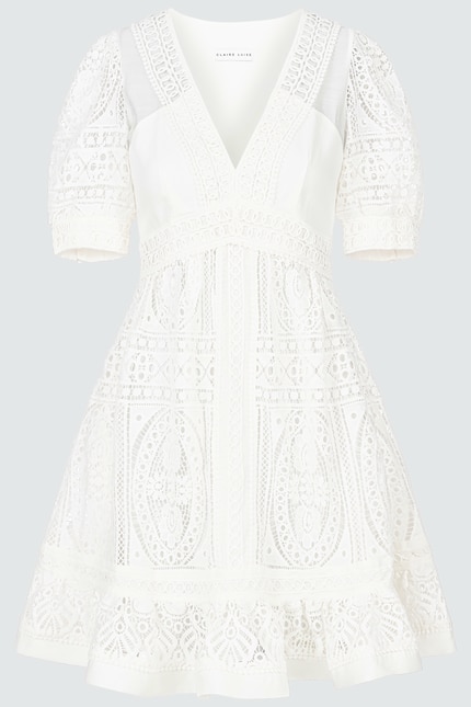 Minikleid mit Lochdetails