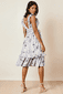 Midikleid mit Ornamenten