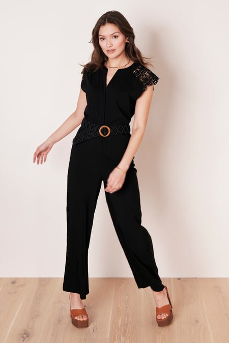 Jumpsuit with lace details