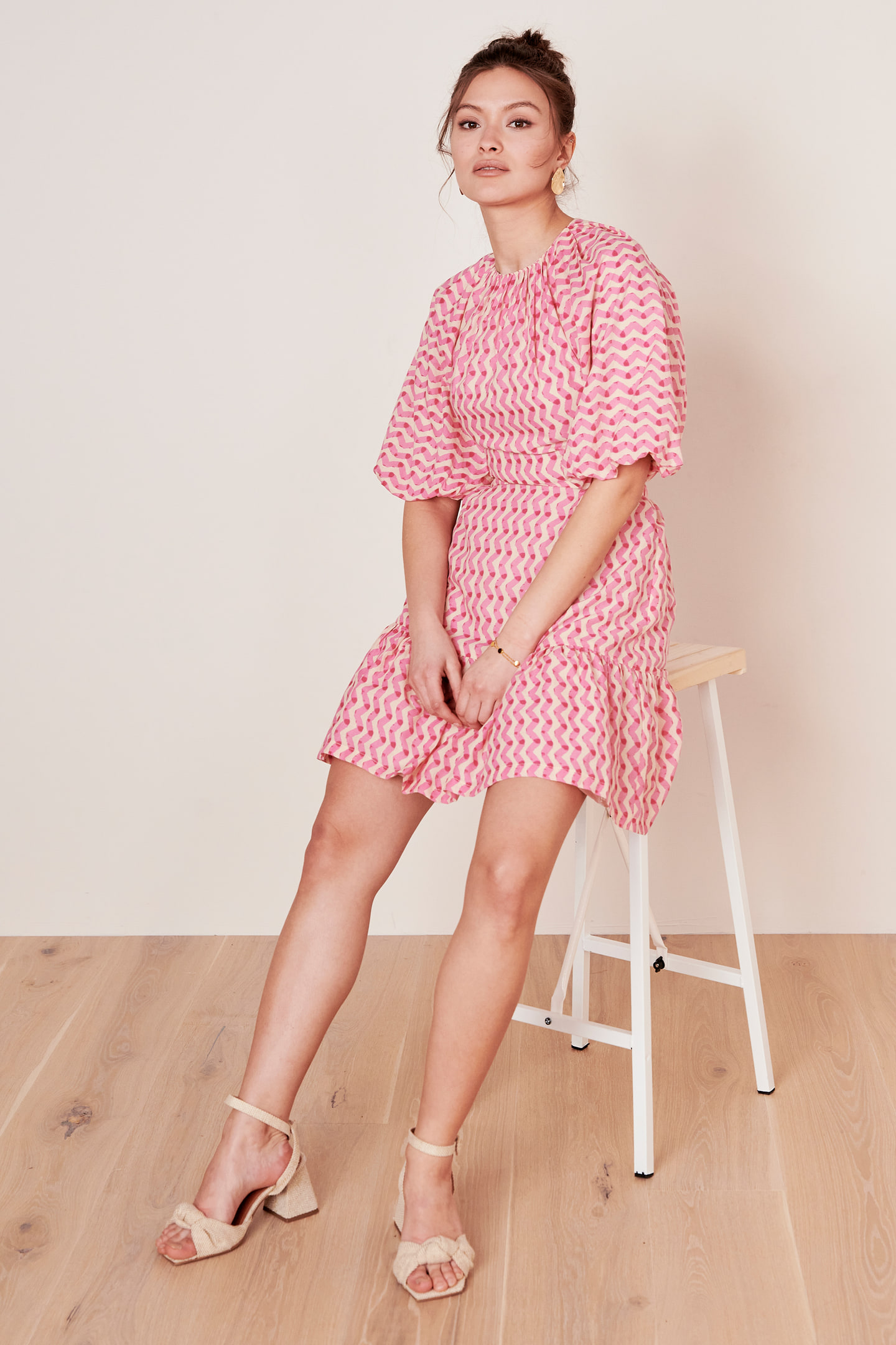 Minikleid mit Muster