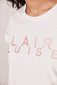 T-shirt with logo embroidery