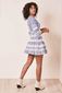 Minikleid mit Ornamenten