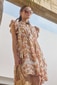 Florales Freizeitkleid