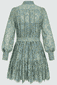 Geblümtes Spitzenkleid