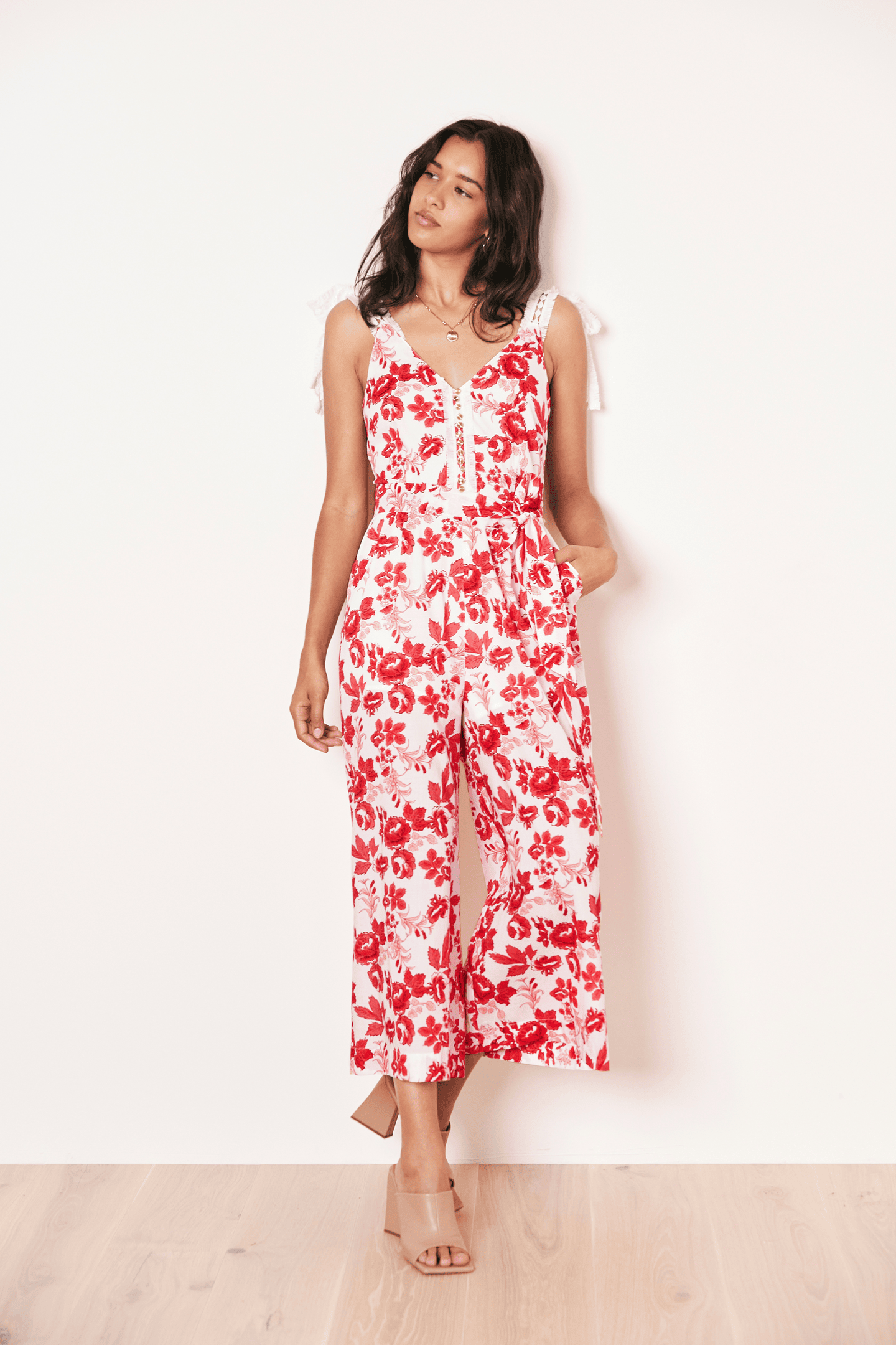 Floral jumpsuit