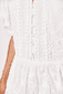 Lace embroidered hanging dress
