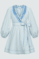 Gestreiftes Minikleid